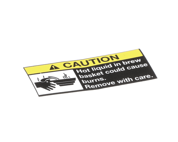 Crathco Grindmaster Cecilware 71949 Decal, Caution Hot Liq(A71949) (GM71949) Each