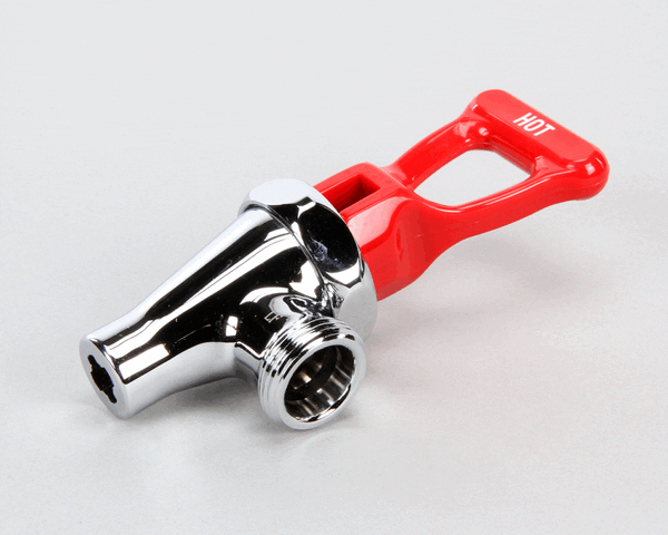 Crathco Grindmaster Cecilware 80234L Faucet, Cecilware Hot - Hwd (GM80234L) Each