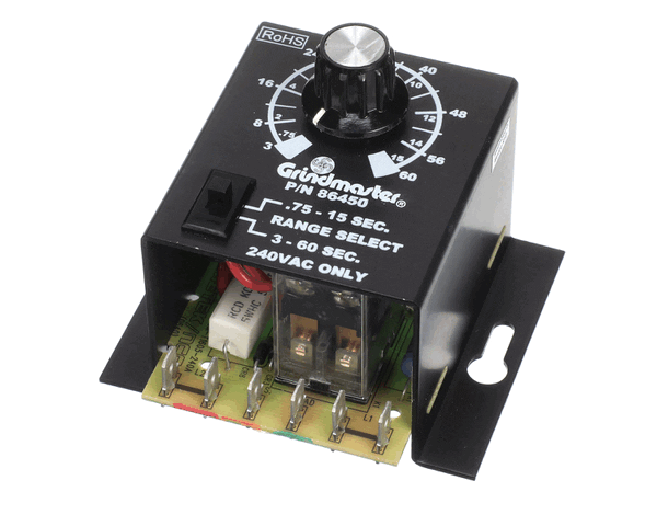 GRINDMASTER CECILWARE 86450G TIMER, S/S 240V/50HZ ROHS (GM86450G) Each