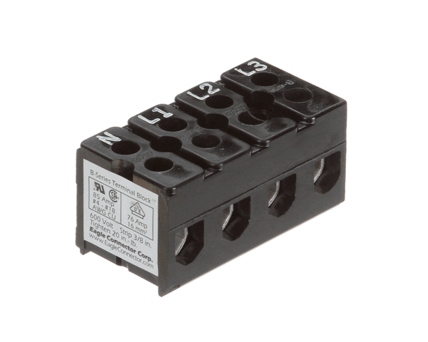 Crathco Grindmaster Cecilware A531-035 Terminal Block 4 Pos. 85 Amps 6 (GMA531-035) Each