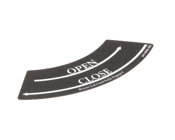 Crathco Grindmaster Cecilware A546-393 Decal,Shuttle Lid (GMA546-393) Each