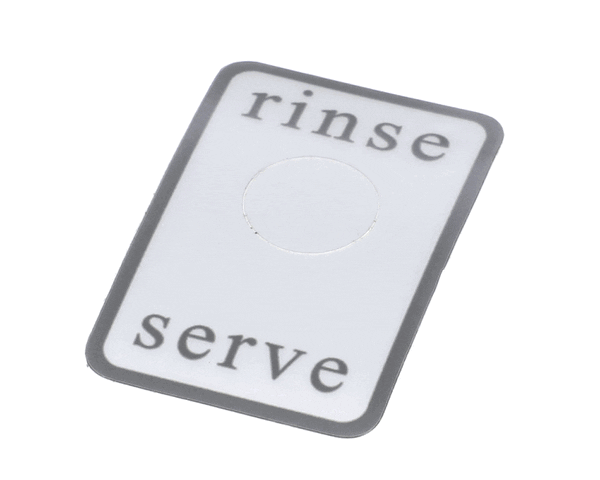 Crathco Grindmaster Cecilware N948Al Label Rinse/Serve - Gb/Java (GMN948AL) Each