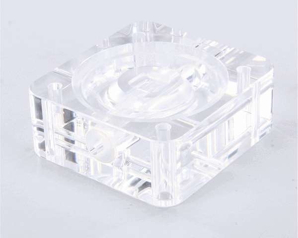 GRINDMASTER CECILWARE W0480450 VALVE BODY, CAST ACRYLIC CNC MACHI (GMW0480450) Each