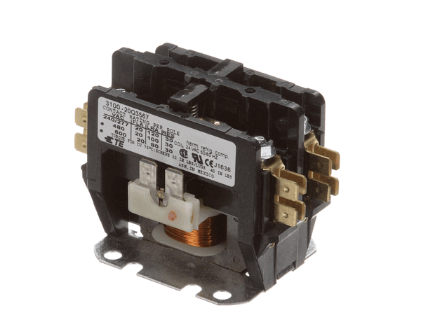 GRINDMASTER CECILWARE W0570655 CONTACTOR,240-600V,24VAC COIL (GMW0570655) Each