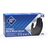 Safety Zone® Nitrile Powder Free 6 mil Exam Gloves, Black, 2XL, Case of 1000 (SZNGNPR-2X-1-K) Case of 1000