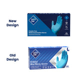 Safety Zone® Nitrile Powder Free 4 mil Exam Gloves, Blue, 2XL, Case of 1000 (SZNGNPR-2X-1M) Case of 1000