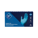 Safety Zone® Nitrile Powder Free 4 mil Exam Gloves, Blue, 2XL, Case of 1000 (SZNGNPR-2X-1M) Case of 1000