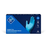 Safety Zone® Nitrile Powder Free 3 mil Exam Gloves, Blue, Med, Case of 1000 (SZNGNPRMD1ACT) Case of 1000