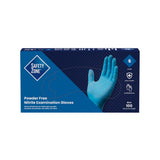 Safety Zone® Nitrile Powder Free 4 mil Exam Gloves, Blue, Small, Case of 1000 (SZNGNPR-SM-1M) Case of 1000