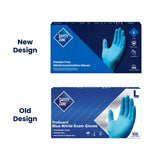 Safety Zone® Nitrile Powder Free 3 mil Exam Gloves, Blue, 2XL, Case of 1000 (SZNGNPR2X1ACT) Case of 1000