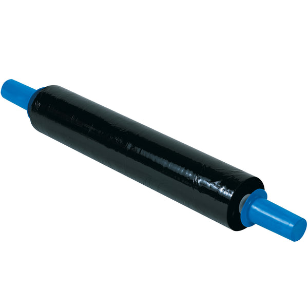 20" x 120 Gauge x 800' Black Goodwrappers® UVI Stretch Film (GOOD20120UVI) Case Of 4