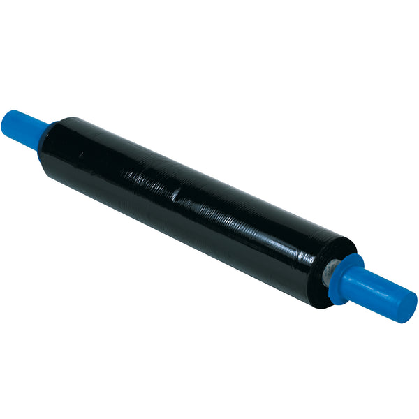 20" x  80 Gauge x 1000' Black Goodwrappers® Colored Cast Stretch Film (GOOD20BLA) Case Of 4
