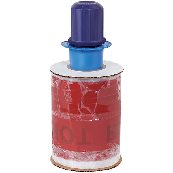 5" x 80 Gauge x 500' "RED HOT RUSH" Goodwrappers® Identi-Wrap (GOODID5RHR) Case Of 6