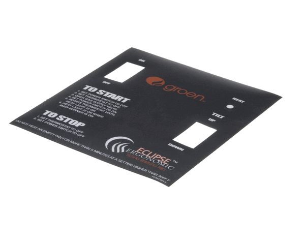 Groen 147303 Overlay, Braising Pan, Power Tilt-Gas (GR147303) Each