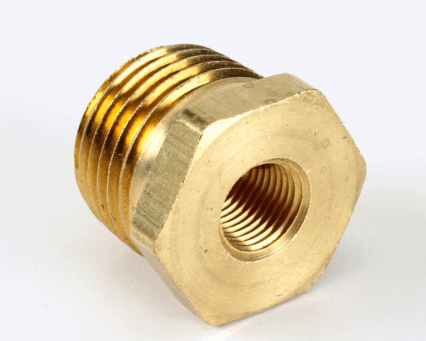 Groen Nt1202 Brass Reducer Bushing- 1/2 X 1/8 (GRNT1202) Each