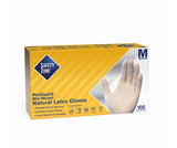 Safety Zone® Latex Powder Free 5 mil Industrial Gloves, Natural, Med, Case of 1000 (SZNGRPR-MD-1-T) Case of 1000