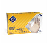 Safety Zone® Latex Powder Free 5 mil Industrial Gloves, Natural, XL, Case of 1000 (SZNGRPR-XL-1-T) Case of 1000