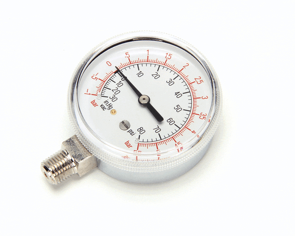 Groen Z084208 Gauge Compound Pressure W/Dual (GRZ084208) Each