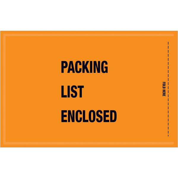 5 1/4 x 8" - Mil-Spec "Packing List Enclosed" Envelopes (GSA20EL) Case Of 1000