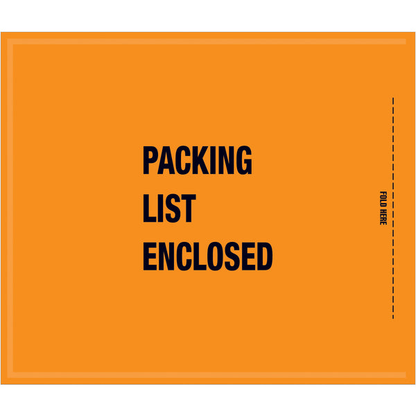 8 1/2 x 10" - Mil-Spec "Packing List Enclosed" Envelopes (GSA30EL) Case Of 1000