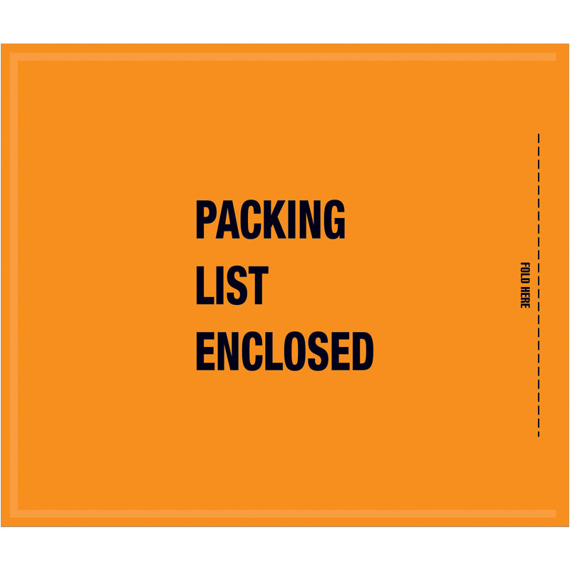 8 1/2 x 10" - Mil-Spec "Packing List Enclosed" Envelopes (GSA30EL) Case Of 1000