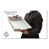 Gratnells F1 Shallow Trays for Gratnells Storage Frames and Trolleys, 1 Section, 1.85 gal, 12.28" x 16.81" x 3.25", Light Gray, 8/Pack (GTSFS0119P8) Each