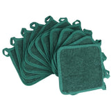 Hospeco® Cooks Linen Pot Holder 7x7 Green, 12/Pack (HOSPOT-GREEN) Pack of 12