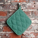 Hospeco® Cooks Linen Pot Holder 7x7 Green, 144/Case (HOSPOT-GREEN-CS) Case of 144