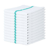 Hospeco® Qwick Wick Bar Mop Towel 30oz Green Stripe, Case of 60 (HOSN030-GR-5DZ) Case of 60
