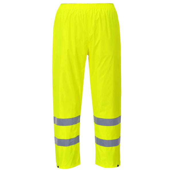 Portwest® Hi-Vis Rain Pants, Yellow, Size 4XL (H441YER4XL) Each