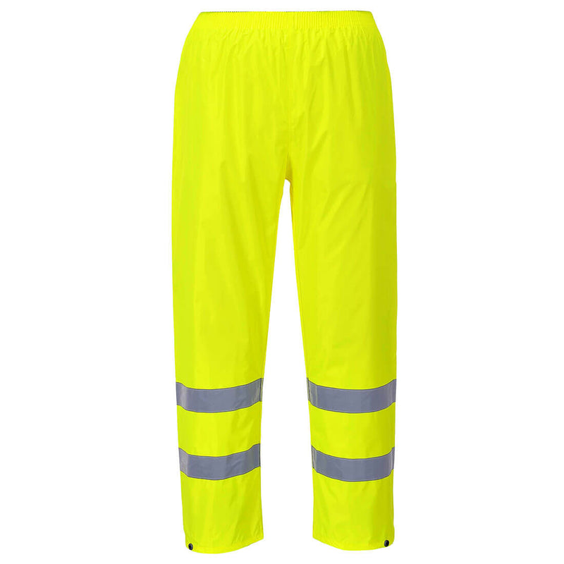 Portwest® Hi-Vis Rain Pants, Yellow, Size 4XL (H441YER4XL) Each