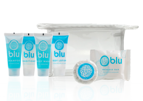 blu Travel Kit (HA-BLUKIT-100) Pack of 25 Kits