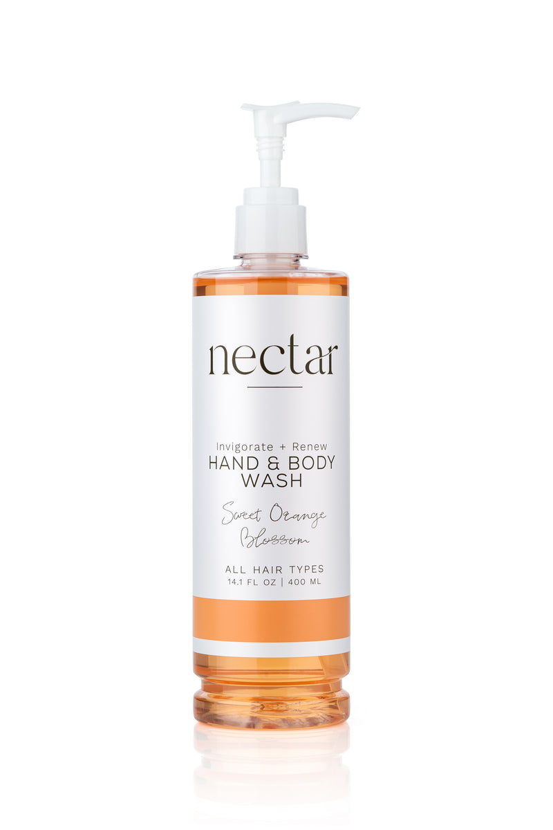 Nectar® LOCK Pump Bottle - Hand & Body Wash, 13.5 fl oz (HA-M-NEC-LK-03) Case of 20