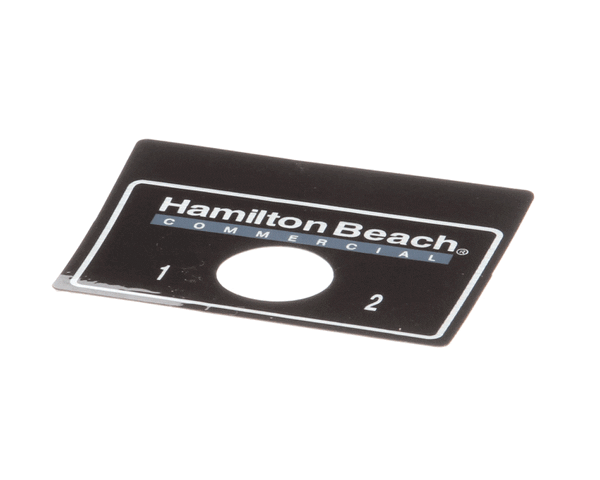 Hamilton Beach Commercial 230047800 Nameplate Switchplate (HAM230047800) Each