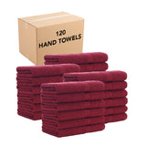 Hospeco® True Color Hand Towel 16x27 Burgundy, 120/Case (HOSHAND-BURGUNDY) Case of 120