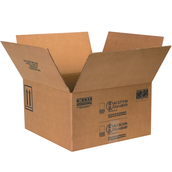 17 x 17 x 9 5/16" 4 - 1 Gallon Paint Can Boxes (HAZ1046) Bundle Of 10
