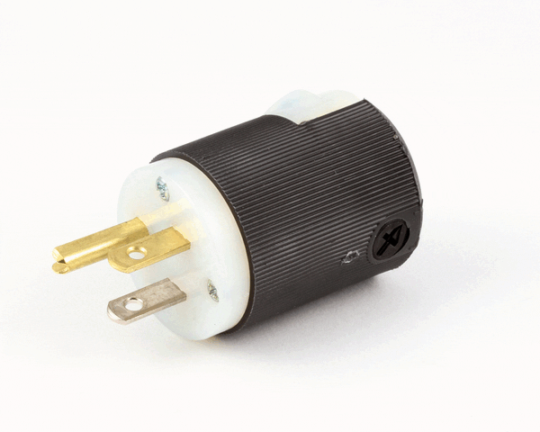 Hubbell Lighting 5266C 15A Straight Plug (HBL5266C) Each