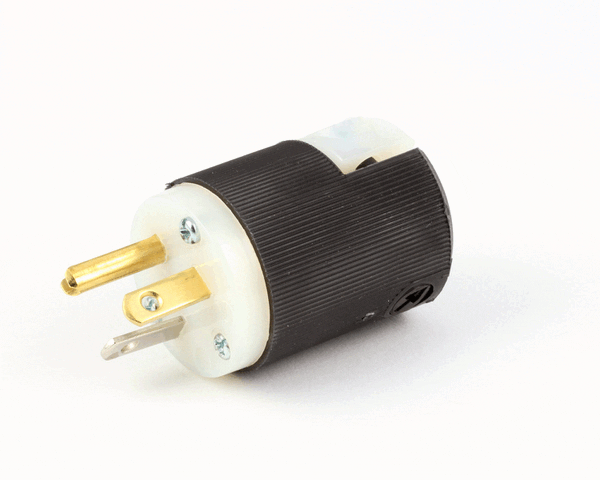 Hubbell Lighting 5366C 20A 125V Straight Plug (HBL5366C) Each