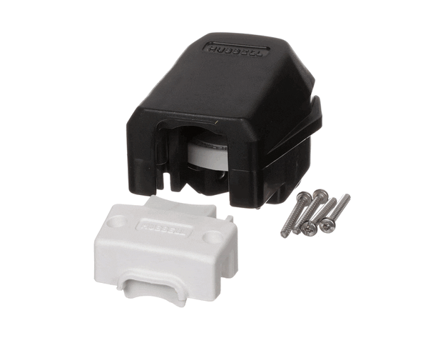 Hubbell Lighting 8452-C Plug, 90 Degree Prongs (HBL8452-C) Each