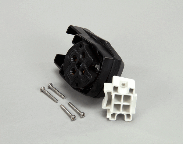 Hubbell Lighting 9432C 30A 250V Angle Plug (HBL9432C) Each