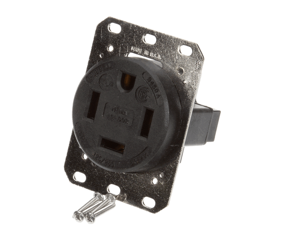 Hubbell Lighting 9460A 60A 3P 125/250V Receptacle (HBL9460A) Each