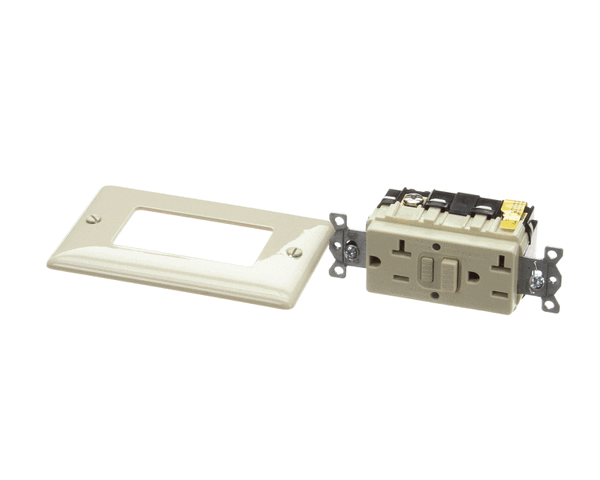 Hubbell Lighting Gfrst20I Ivory 20 Amp Rectavcle Gfi (HBLGFRST20I) Each