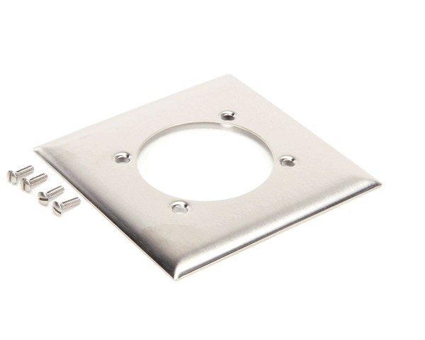 Hubbell Lighting Ss701 Ss Wall Plate 2 Gang Sgl Recpt (HBLSS701) Each