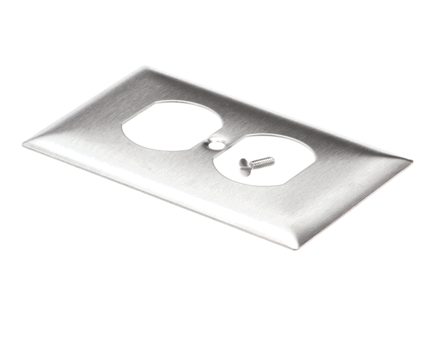 Hubbell Lighting Ss8 Wall Plate Ss 1 Gang Dup Recpt (HBLSS8) Each