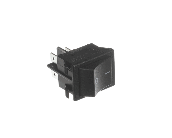 Helmer 120478 Switch, Rocker Dpst Blk I/O 250V (HEL120478) Each