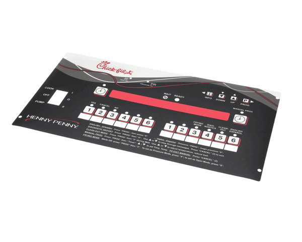 Henny Penny 168300 Hybrid Control Decal (HEN168300) Each