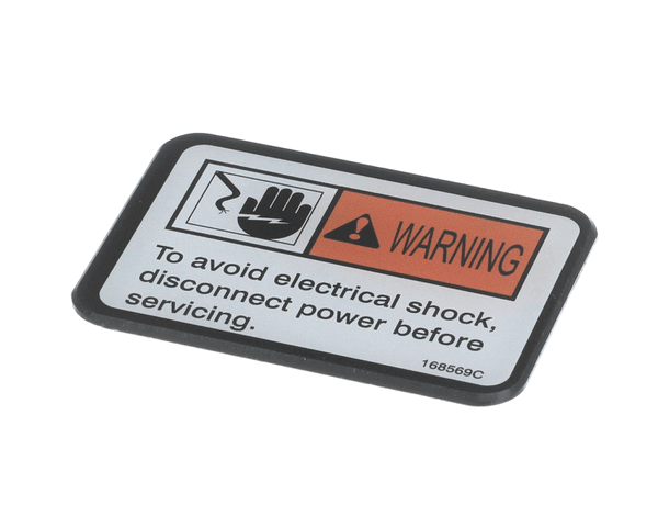 Henny Penny 168569 Label-Warning Disc. Power (HEN168569) Each