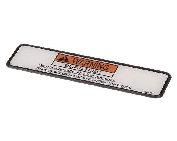 Henny Penny 168577 Label-Danger Stirring-Velo (HEN168577) Each