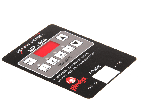 Henny Penny 51464 Decal Mp-944 Control Wendys (HEN51464) Each