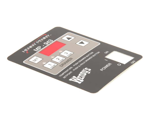 Henny Penny 51561 Decal - Mp-943 Control Wendy (HEN51561) Each
